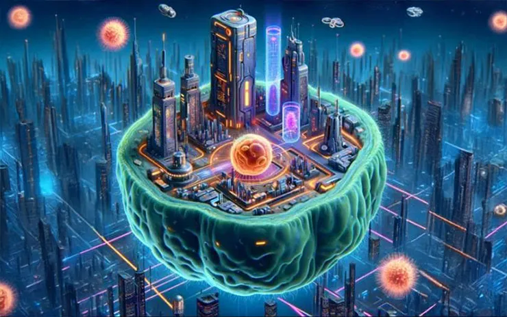 每一个细胞都像城市那么复杂