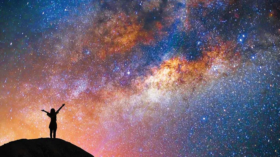 宇宙星空都在述说创造者的荣耀