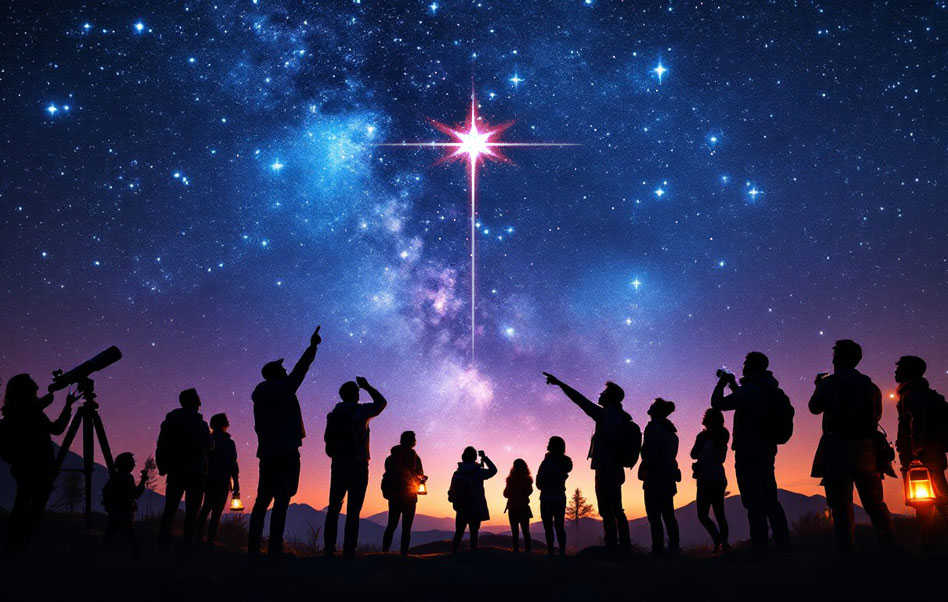 为何我们能看见几百万光年之外的星光？