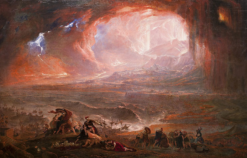 所多玛被天火毁灭