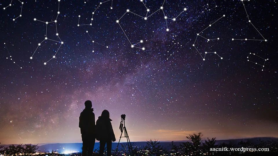 身处不同的纬度地区能看到不同的星座