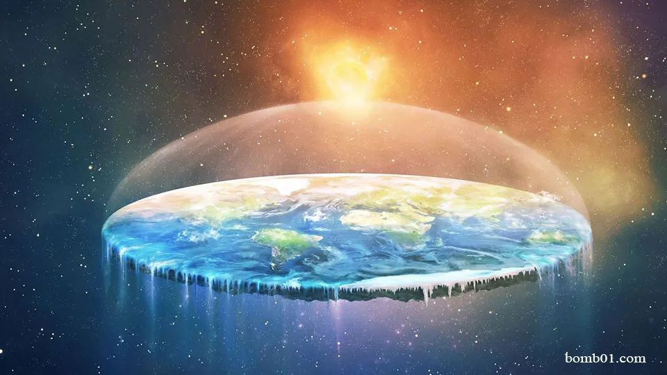 生活在扁平地球的人看到的是同一片星空和星座