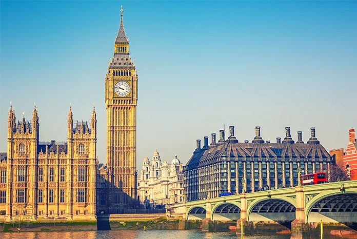伦敦的著名地标大本钟