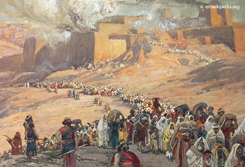 巴比伦入侵并俘虏以色列民众