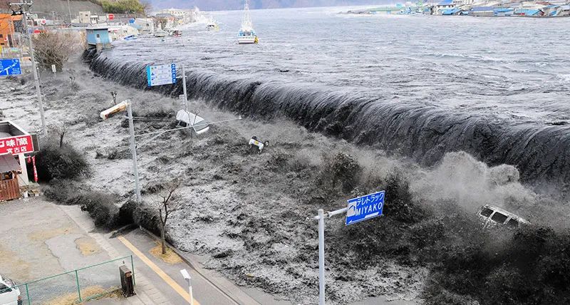 2011年，日本海啸