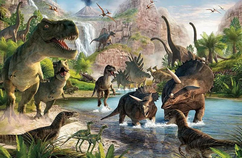 恐龙种群具备海陆空三栖属性