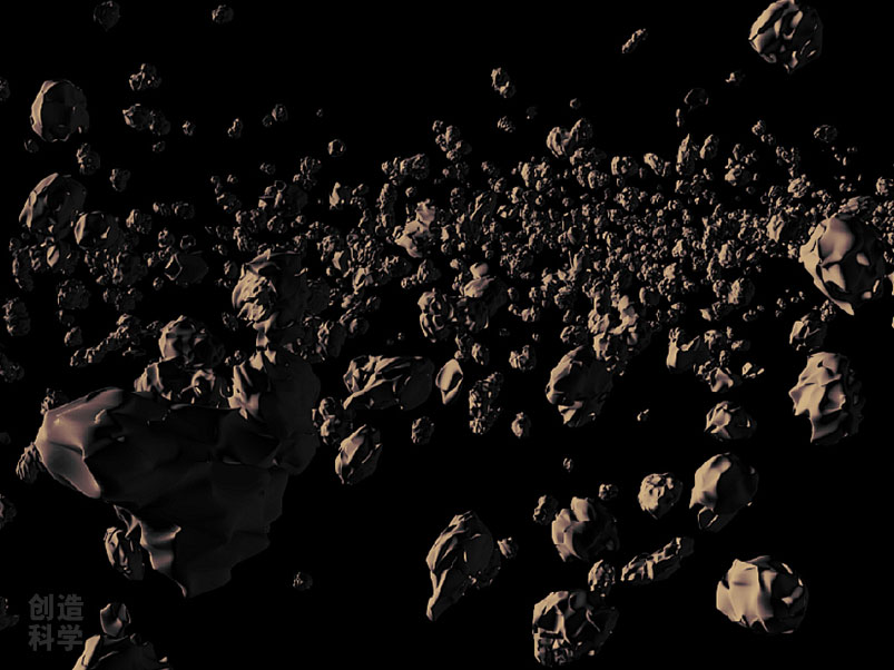 乱石横飞的小行星带