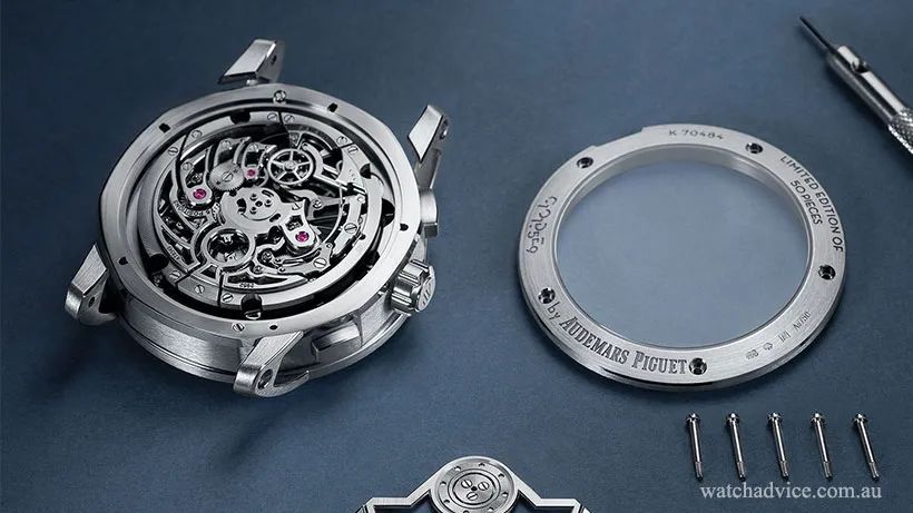 手表中的零件复杂繁多