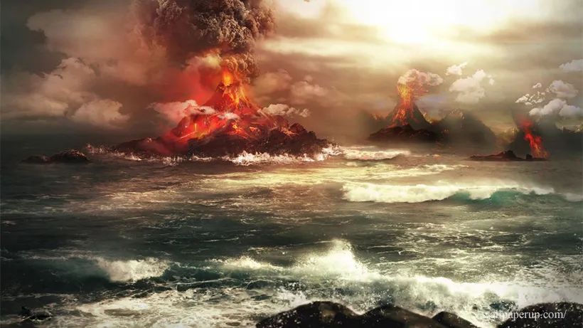 大洪水冲刷地表