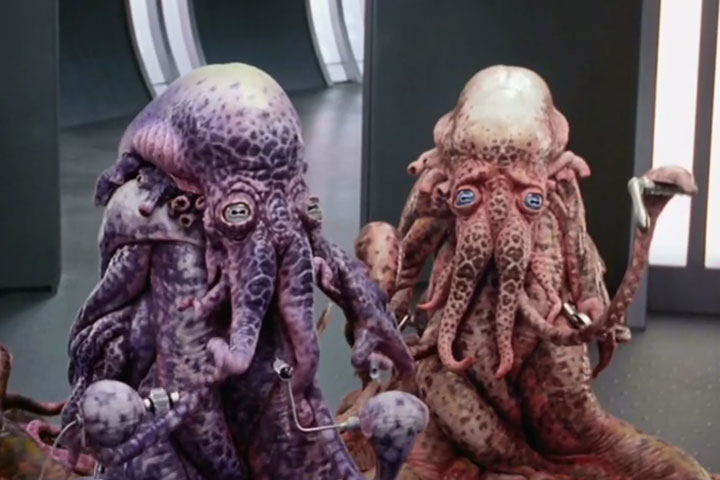 《惊爆银河系》中的章鱼外星人