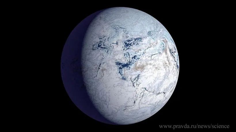 冰雪主要覆盖高纬度地区的冰河时期