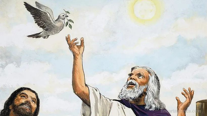 鸽子带回橄榄枝